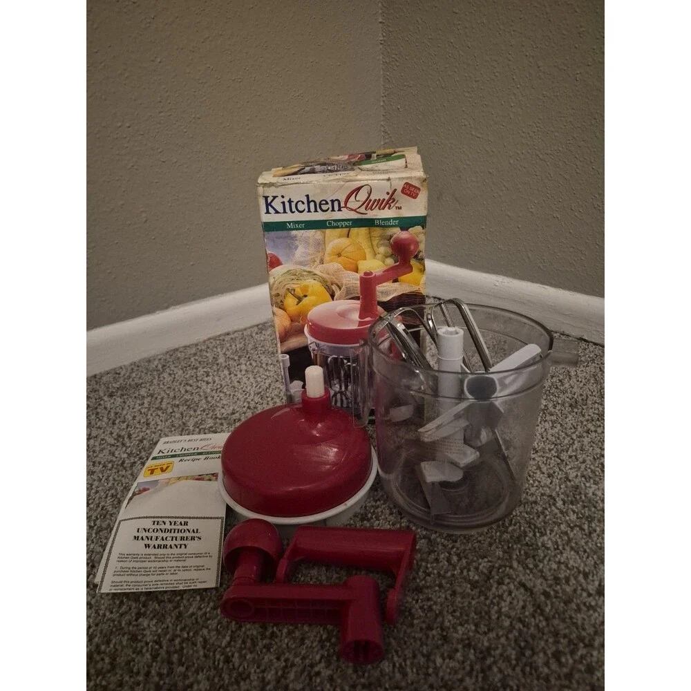 Mixer Quik As Seen On TV Mixes Chops and Blends Ultimate Mixer & Chopper